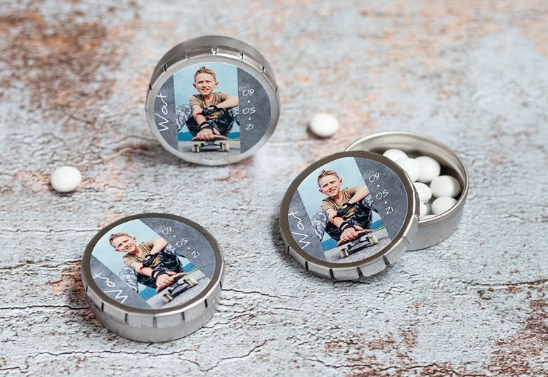 Snoepdoosjes Grijs (Set van 24) 1 Snoepdoosjes Grijs (Set van 24)