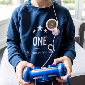 Sweater kind Marineblauw 5 - 6 jaar