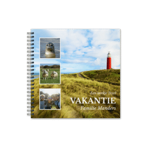 Fotoboek Spiraal 21x21 Vierkant