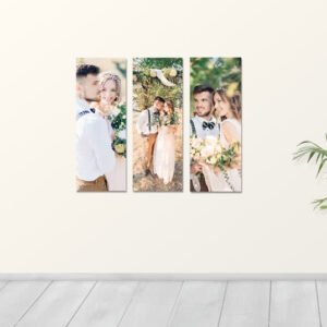 Meerluik canvas fotogalerij Drieluik