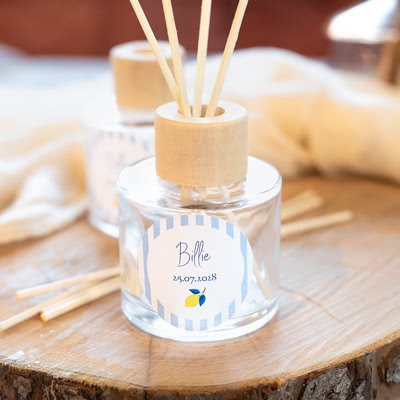 Huisparfum diffuser zwart vierkant (set van 12) 1 Huisparfum diffuser zwart vierkant (set van 12)