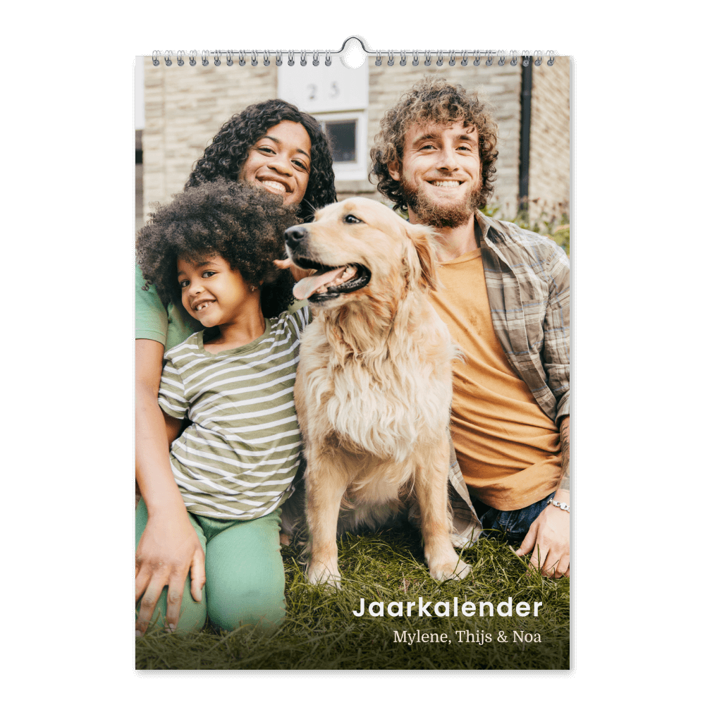 Jaarkalender A3 Staand 1 Jaarkalender A3 Staand