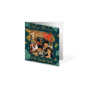 Kerstkaarten Dubbel 14x14 Vierkant (9 st)