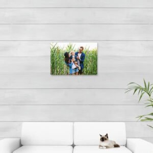 Foto op aluminium wit 60 x 40 cm