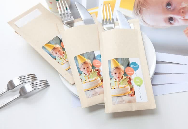 Bestekhouder beige - Set van 24 1 Bestekhouder beige - Set van 24