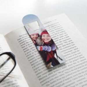 Boekenlegger van aluminium