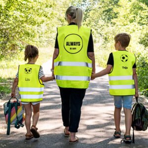 Gepersonaliseerd veiligheidsvest volwassenen S-M