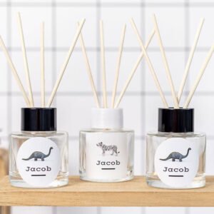 Huisparfum diffuser wit rond (set van 12)