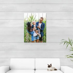 Foto op houten planken 48,8 x 75 cm